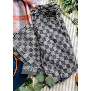 Tilly's Checker Jeans